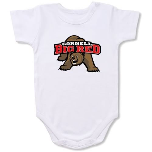 Cornell Big Red Baby Bodysuit Creeper #01